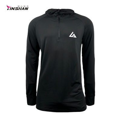 Sportswear Type Half Zipper T-Shirt for Quick Dry Base Layer Events in S/M/L/XL Sizes
