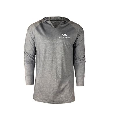 Quick Dry Gym Running Jogging Activewear Lightweight Hoodie for Men Custom Print S/M/L/XL