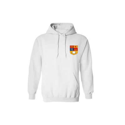 Team Spirit Uniforms in Comfortable White with Custom Design and Heat-transfered Logo