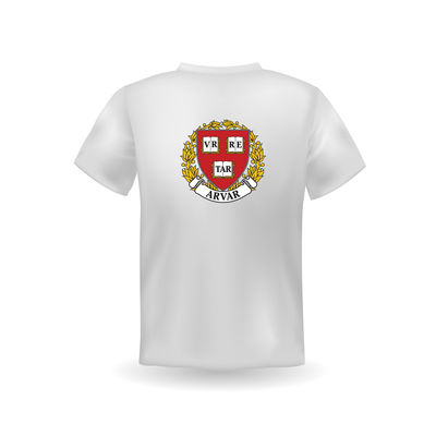 OEM University T-Shirt Promotion Shirt Custom Design with University Logo and Custom Colors