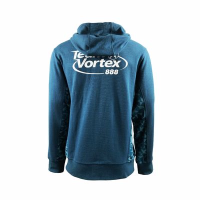 Zipper-up Hooded Custom Sport Hoodies for Men in Comfortable Fabric