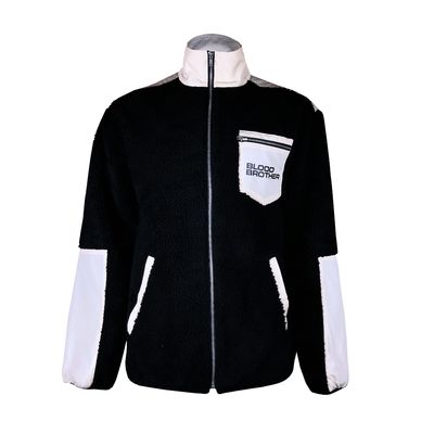 NO Hooded Custom Logo Nylon Elastane Women's Sport Jacket for Polyester/Nylon Fabric