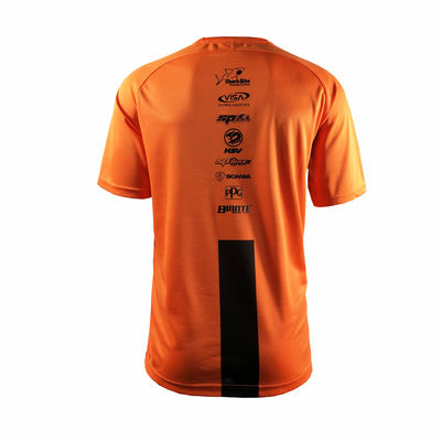 Custom Printed Quick Dry 100 Polyester Fabric Gym Tee Shirt For Men In S/M/L/XL Sizes