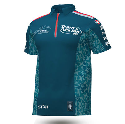Upgrade Your Racing Attire with Our Custom Sublimation Racing Polo Shirts with Zipper