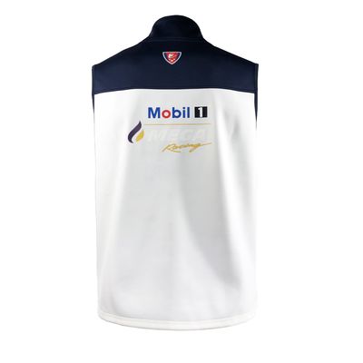 Aviliable Sample Custom Team Name Sports Vest Windproof White Racing Motorcycles Vests