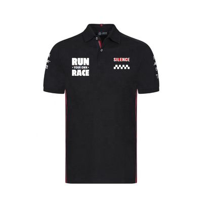 Custom Sublimated Motocross Jersey for Men's Sportswear in Black Sublimation Print