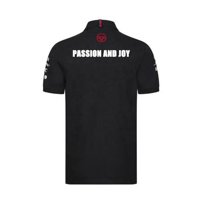 Custom Sublimated Motocross Jersey for Men's Sportswear in Black Sublimation Print