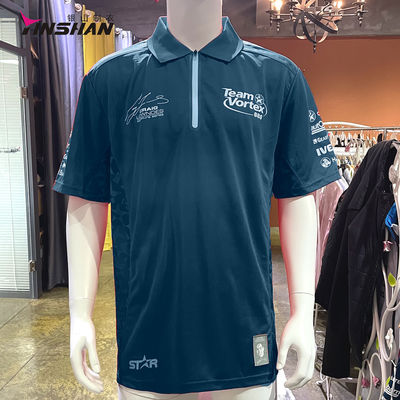 Cotton/Poly Motorcycle Team Sportswear Pit Crew Racing Polo Shirt for Motocross Fans