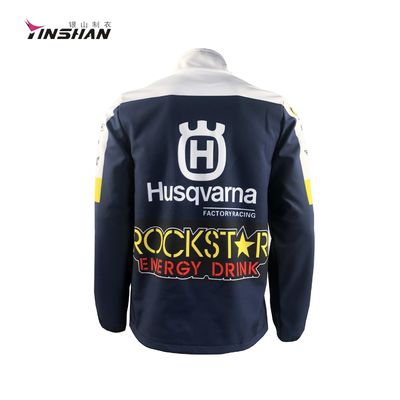 Sportswear Sublimated Softshell Racing Jackets for MotoCross Team Name MotoCross