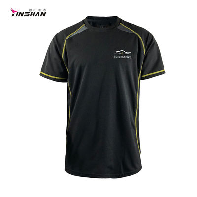 Customized F1 Car Racing Clothes Grey Men's Short Sleeve T-shirt for Sports Wear