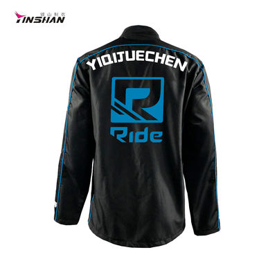 1. Custom Team Name Jackets Design for Men's Polyester Spandex Softshell Sports Club