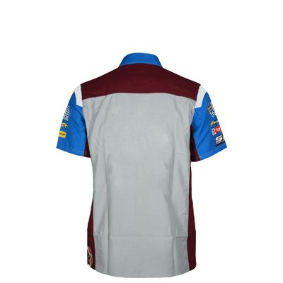 Custom T Shirt for Men Comfortable Sports Polo Shirt for Riding Cotton Racing Pit Crew