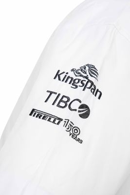 Customized Printing S-XL F1 Racing Shirt with Embroidered Logo and Breathable Fabric