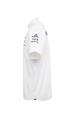 Customized Printing S-XL F1 Racing Shirt with Embroidered Logo and Breathable Fabric