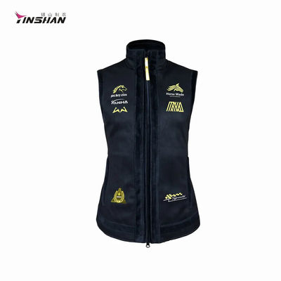 Woven Custom Men's Utility Vests for Horse Riding Jacket Long Sleeves Uniform