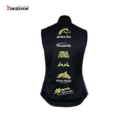 Woven Custom Men's Utility Vests for Horse Riding Jacket Long Sleeves Uniform