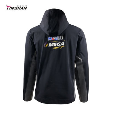Windproof Jackets for OEM Custom Logo Print Fans Wear in Motorcycle and F1 Car Racing