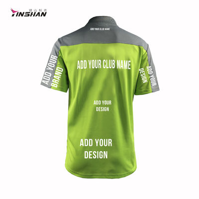 Customized Printing Polyester Sublimation Men's Polo Shirt for F1 Jersey Sportswear