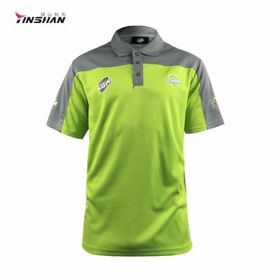Customized Printing Polyester Sublimation Men's Polo Shirt for F1 Jersey Sportswear