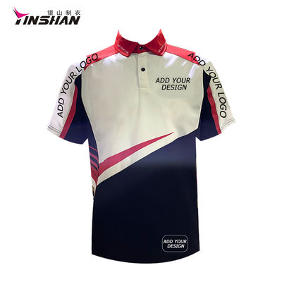 Racing Suit for Adults Customized Color Polo Shirt for Soccer Cycling Cricket and F1