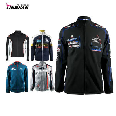 Poly/Cotton Softshell Custom Horse Riding Uniform for Sublimated F1 Racing Teamwear
