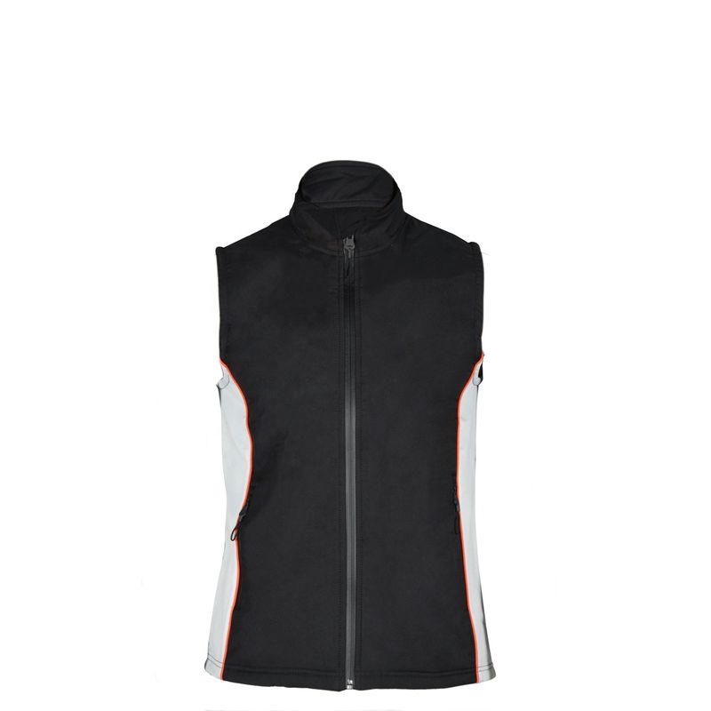 Customized Designs Water Repellent Mens Vests with Polyester/Nylon/Spandex Conbimed