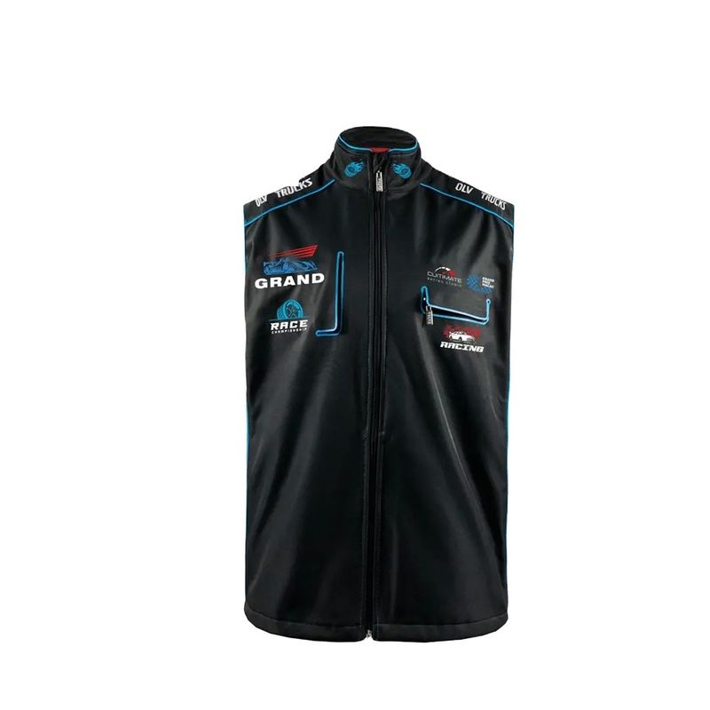 Woven Custom Men's Utility Vests for Horse Riding Jacket Long Sleeves Uniform
