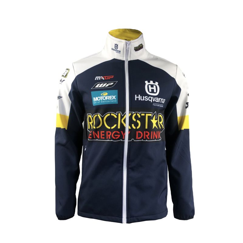 100% Polyester Teamwear F1 Racing and Motorcycle Jacket with Custom Printing Methods