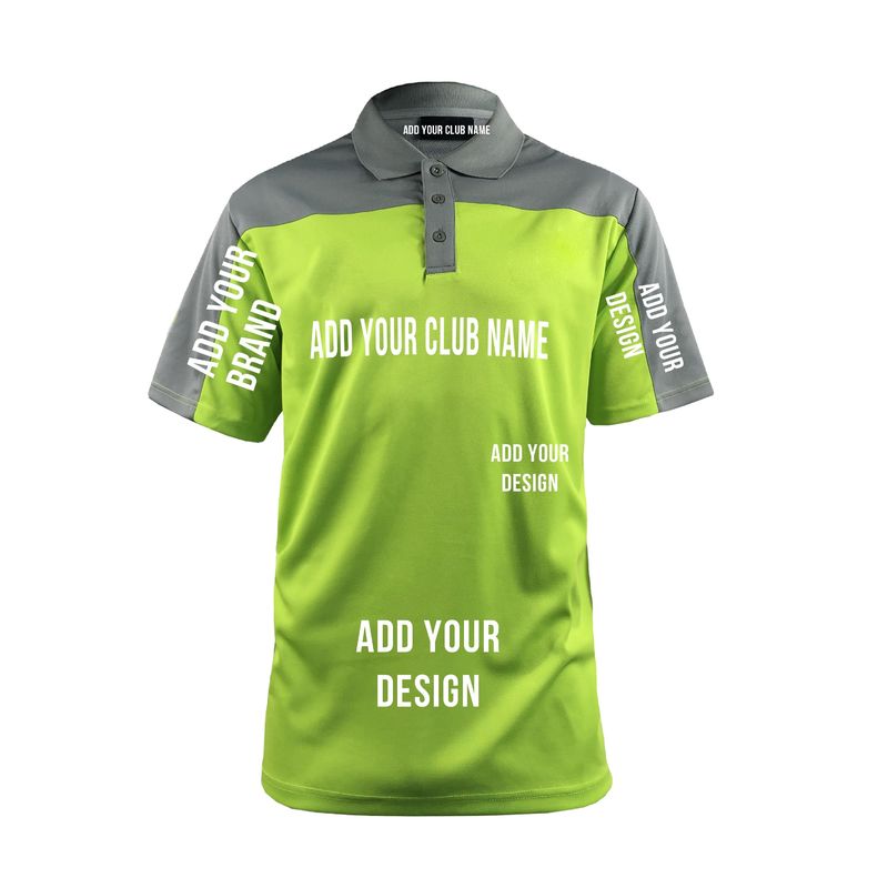 Customized Printing Polyester Sublimation Men's Polo Shirt for F1 Jersey Sportswear